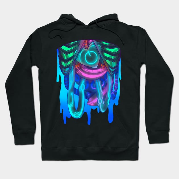 Glow Gore Hoodie by candychameleon